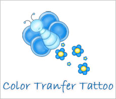 Custom Color Transfer Tattoo